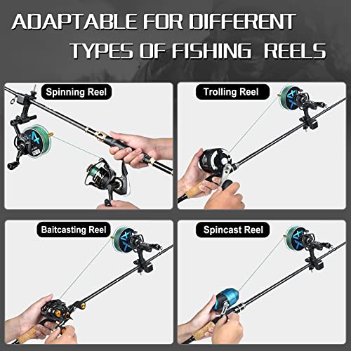 PLUSINNO Fishing Line Spooler For Fishing Reels, Fishing Gear And Equipment Gift For men With Unwinding Function Versatile...