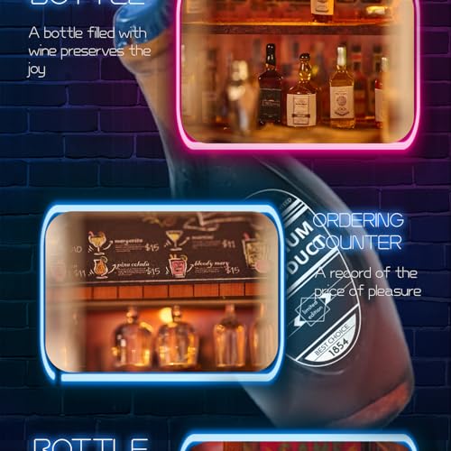 Bar Miniature House Kit,DIY Miniature Dollhouse Kit with Furniture & LED,Mini Diorama House Building Kit for Adults Teens,...