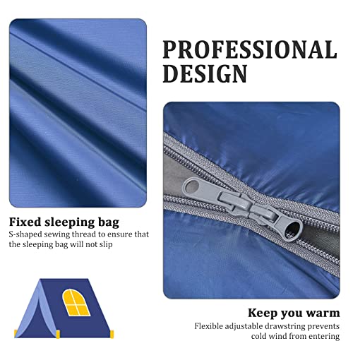 ECOOPRO Warm Weather Sleeping Bag - Portable, Waterproof, Compact Lightweight, Comfort with Compression Sack - Great for O...