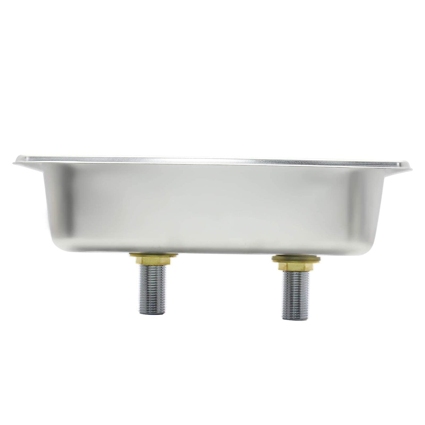 DIBTSA Pitcher Rinser, Automatic Glass Cup Washer, Stainless Steel Coffee Milk Tea Cup Cleaner Sink, for Home Kitchen Hotel Bar Restaurant (10.4x6.4x2.6 Inch)