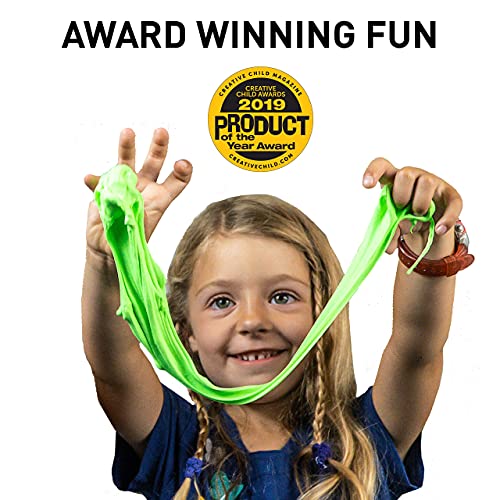 NATIONAL GEOGRAPHIC Mega Slime Kit & Putty Lab - 4 Types of Slime Plus 4 Types of Putty Including Magnetic, Slime Kit for ...