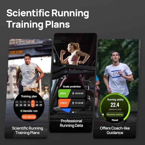 Mibro GS Active2 Running GPS Watch with 46mm AMOLED, Lightweight and 15-Day Battery, Supports Training Guidance and Dual-Band GNSS, 150+ Sport Modes (Dark Gray)