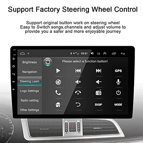 for Toyota Sienna Radio Upgrade 2004 2005 2006 2007 2008 2009 2010 Car Stereo, Built-in Carplay Android Auto GPS Navigatio...