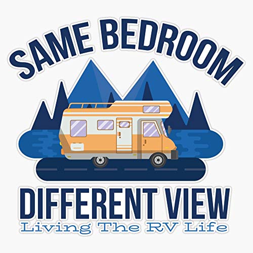 Camping Lifestyle Sticker Vinyl Decal Wall Laptop Window Car Bumper Sticker 5"