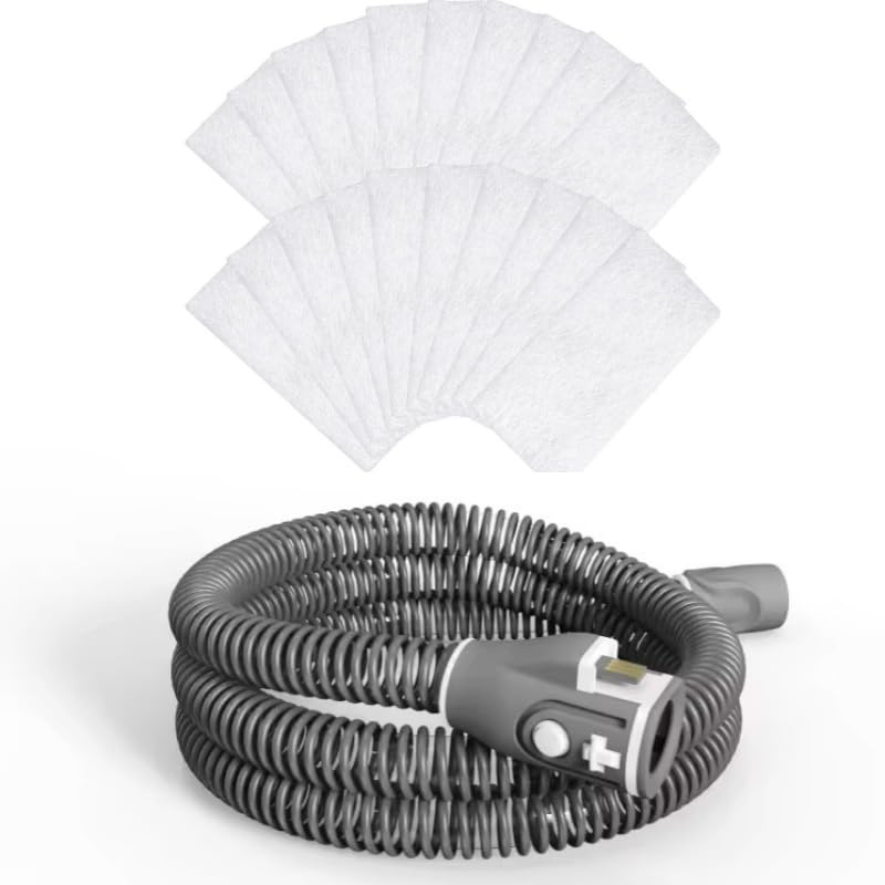 ArmiX AirSense 11 & AirCurve 11 Enhanced Heated CPAP Tubing 20 pcs filters – Compatible with Air Sense – Climate Line Tube for Humidified, Comfortable Sleep Apnea Therapy + 20 pcs filters