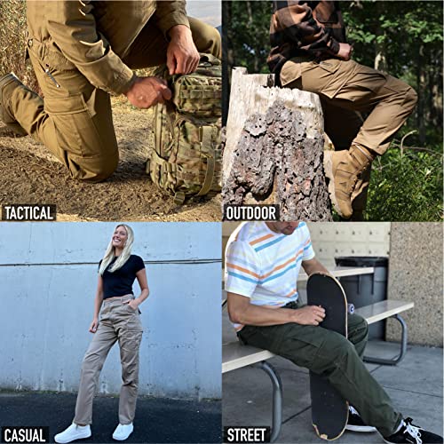 Rothco Camo Tactical BDU Pants - Timeless Style for Ultimate Performance, Tiger Stripe Camo, L