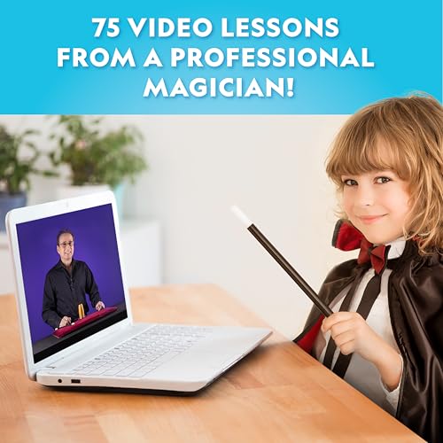 National Geographic Mega Magic Set - More Than 75 Magic Tricks for Kids to Perform with Step-by-Step Video Instructions fo...