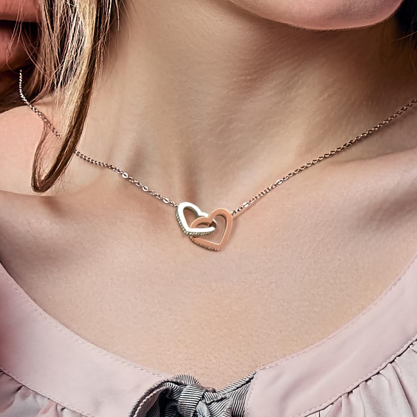 SUTERY To Our Granddaughter Necklace, Granddaughter Necklace From Grandparents, Granddaughter Gifts From Grandma And Grandpa, Graduation Gift, Surprise Christmas, Happy Birthday Message Card #23