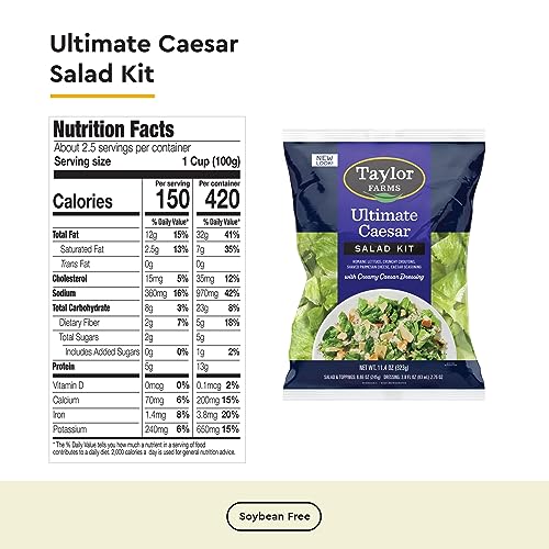 Taylor Farms Ultimate Caesar Salad Kit 11.4oz
