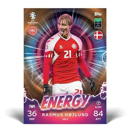 Topps Match Attax Euro 2024 Booster Box (36 Packs) 432 Cards