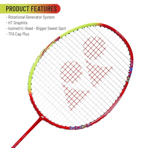 Yonex Astrox 02 Ability Red Strung Badminton Racquet Grip Size 4U G4