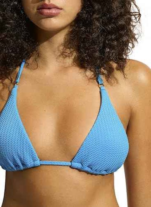 Seafolly Women's Slide Triangle Bikini Top Swimsuit