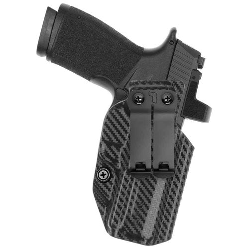 Tulster IWB Profile+ Kydex Holster in Right Hand fits: Sig P365 XMACRO | Optic Compatible Inside The Waistband Appendix Concealed Carry