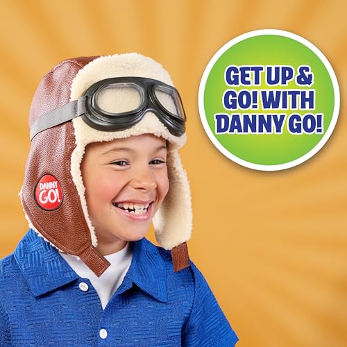 Danny Go! Aviator Hat - Pretend Play Dress-Up Hat for Preschool Kids Inspired Show