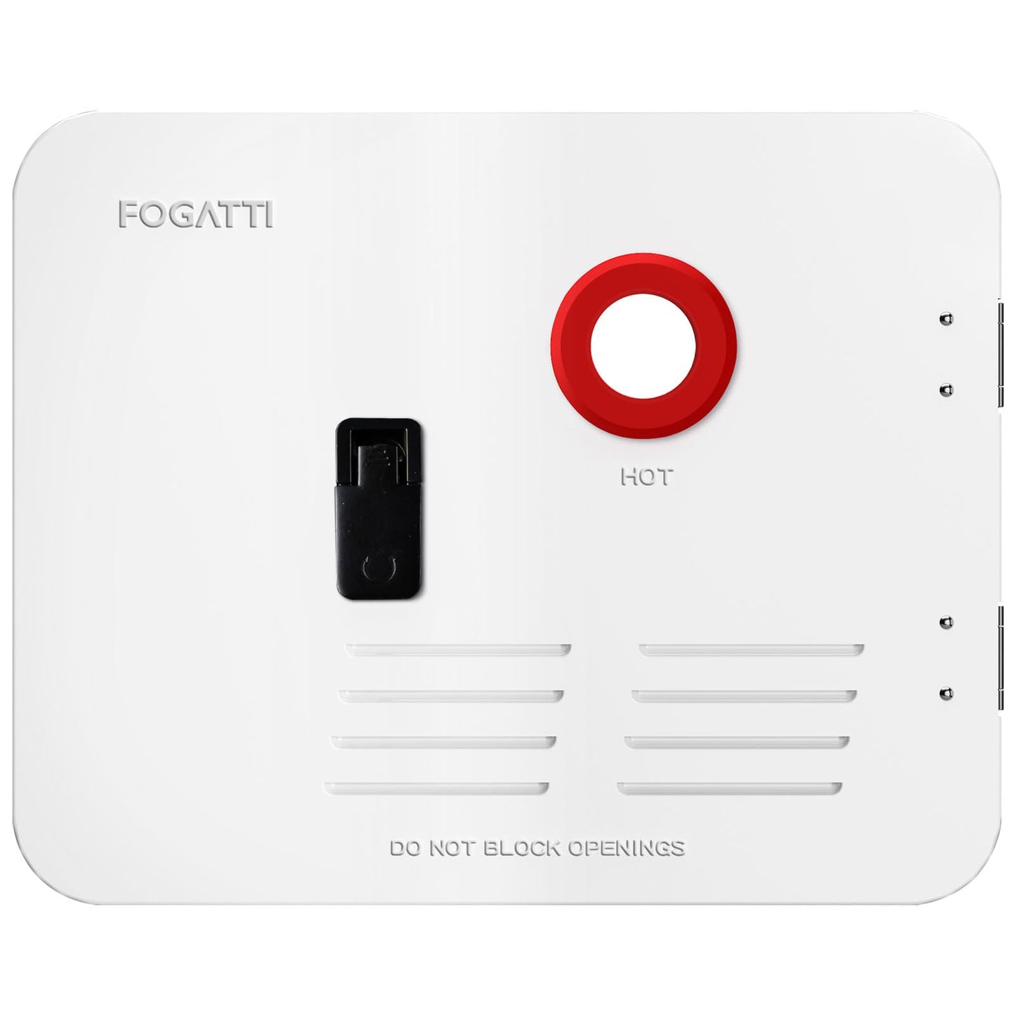FOGATTI RV Tankless Water Heater with 15"x18" White Door