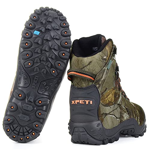 XPETI Men’s Thermator Mid-Rise Lightweight Hiking Insulated Non-Slip Outdoor Boots