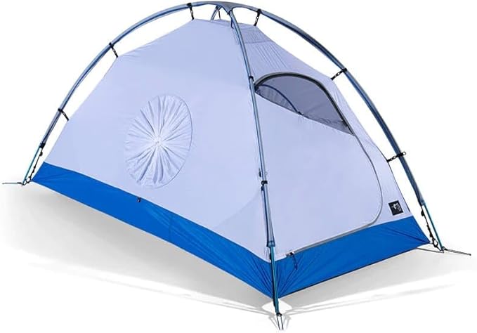Stone Glacier Sky Solus 1 P Tent, Ultralight 4-Season Shelter, WebTruss System, Blue, 1 Person Capacity, 24.5 Sq Ft Floor ...