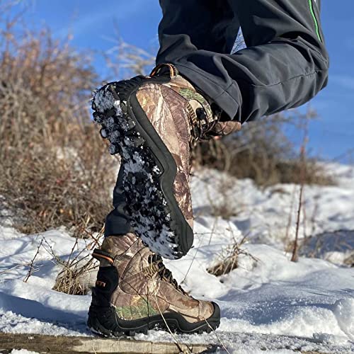 Manfen Men's Thermator Mid-Rise Waterproof Hiking Boots Trekking Outdoor Boots