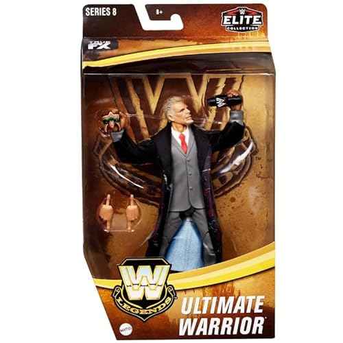 WWE Elite Legends Collection 6-inch Articulated Action Figure Series (Ultimate Warrior HOF)