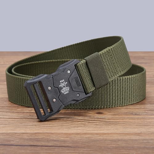 Functional and Modern Single - Piece Nylon Belt with Distinctive Buckle Design