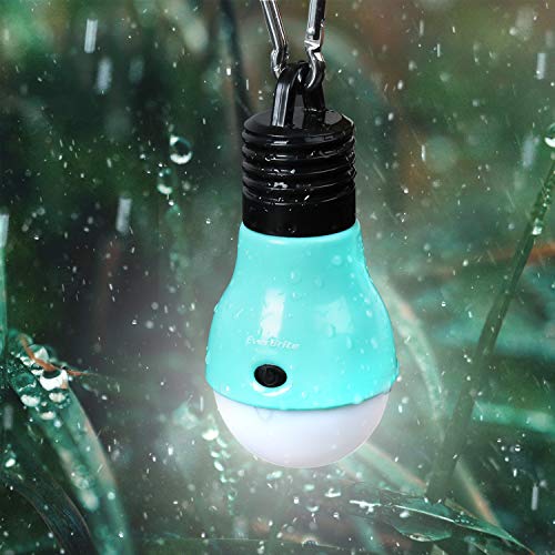 EverBrite 3-Pack Camping Lights - 3 Lighting Modes, Outdoor Portable LED Bulbs Ideal for Kids’ Adventure Activities, Campi...