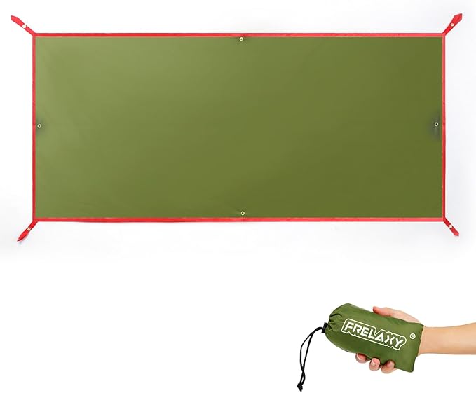 Frelaxy Tent Footprint, Waterproof Camping Tarp, Durable Tent Floor to Elevate Your Camping, Hiking, Backpacking, Hammock,...