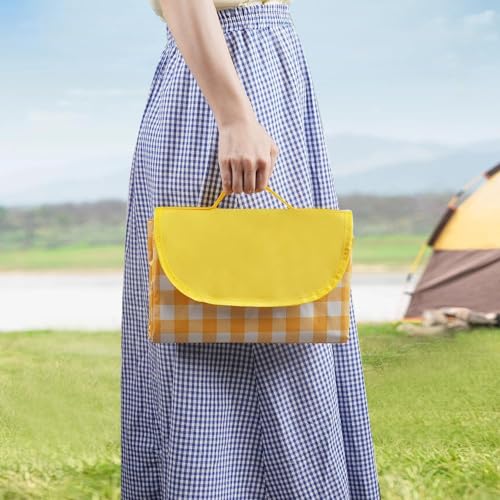 UrbAmerican Outdoor Picnic mat Moisture-Proof mat Thickened Outdoor Camping Picnic Equipment Waterproof Portable Travel Ou...