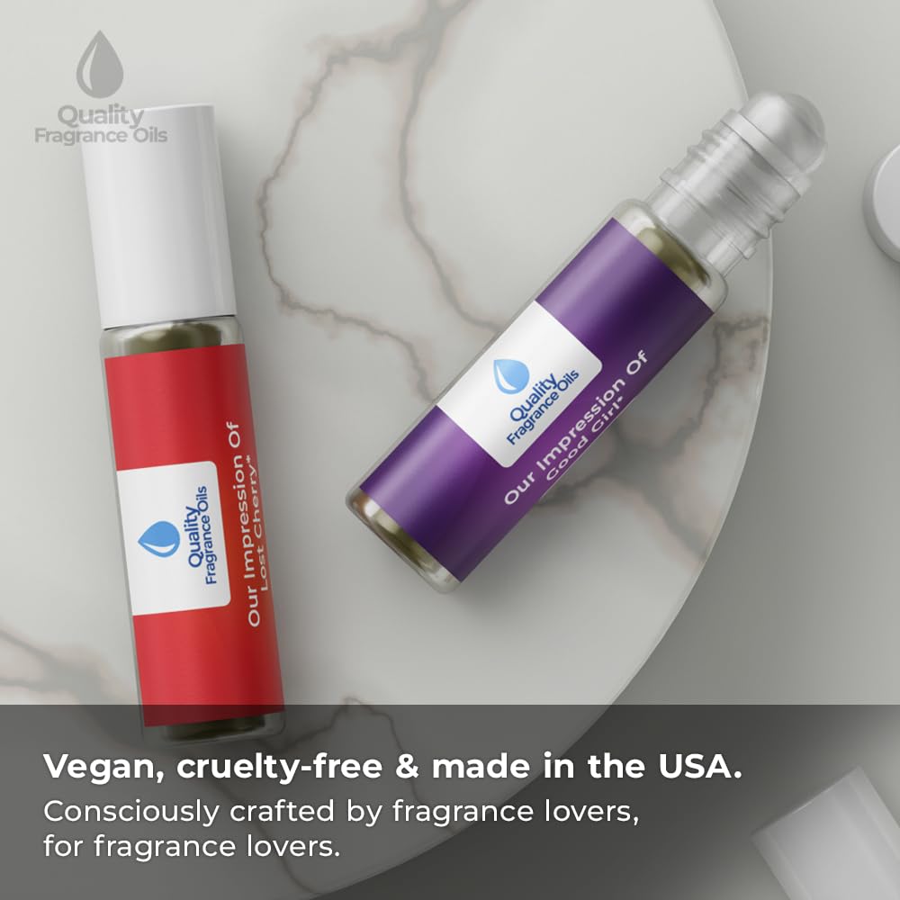 Quality Fragrance Oils' Vert De Encens Impression #148 | Long-Lasting Perfume Oil, Alcohol-Free, Strong Scent, 10ml Roll-On | Affordable Alternative to Designer Fragrances
