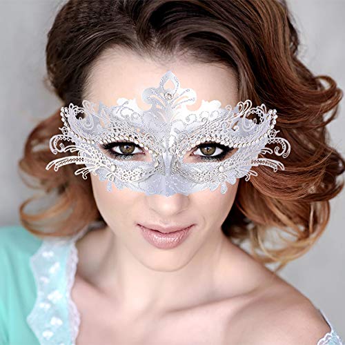 Hoshin Masquerade Mask, Mardi Gras Deecorations Venetian Masks for Womens