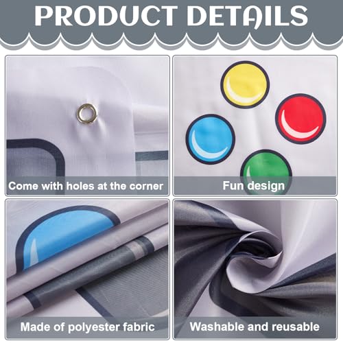 Large Game on Photo Prop Video Game Birthday Party Decorations Gaming Theme Backdrop Banner Handheld Gaming Console Photo ...