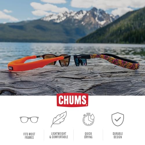 Chums SportFloat Eyewear Retainer - Floating Glasses Strap for Water Sports, Fishing and Boating