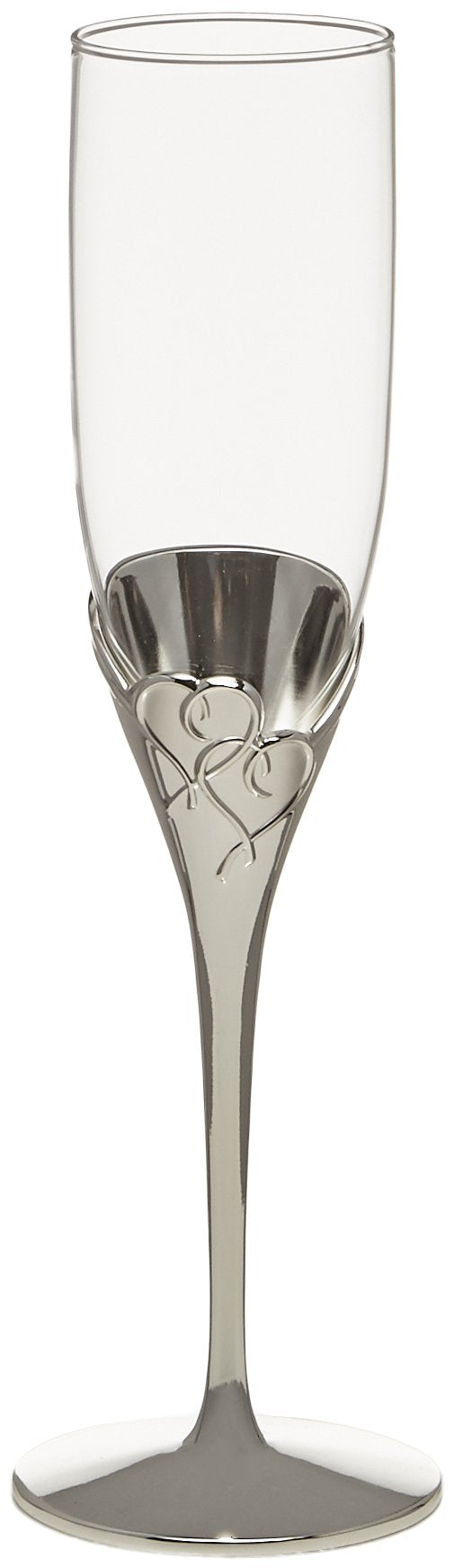 Lenox True Love Glass Flute Pair Clear, 1.25 LB