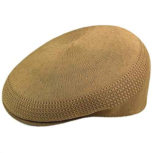Kangol Tropic 504 Ventair Ivy Cap for Men and Women, Extra-Large, Tan