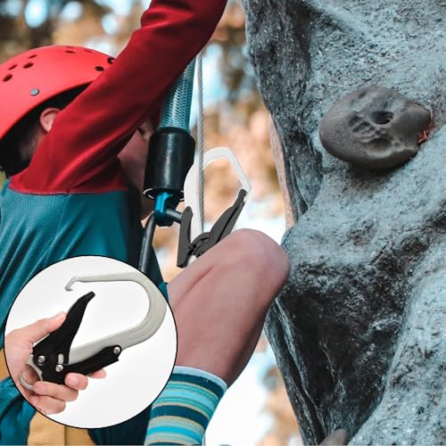 YERGOFE 25KN Climb Snap Clip Hooks - 1Pcs - Heavy Duty Snap Hook for Climbing