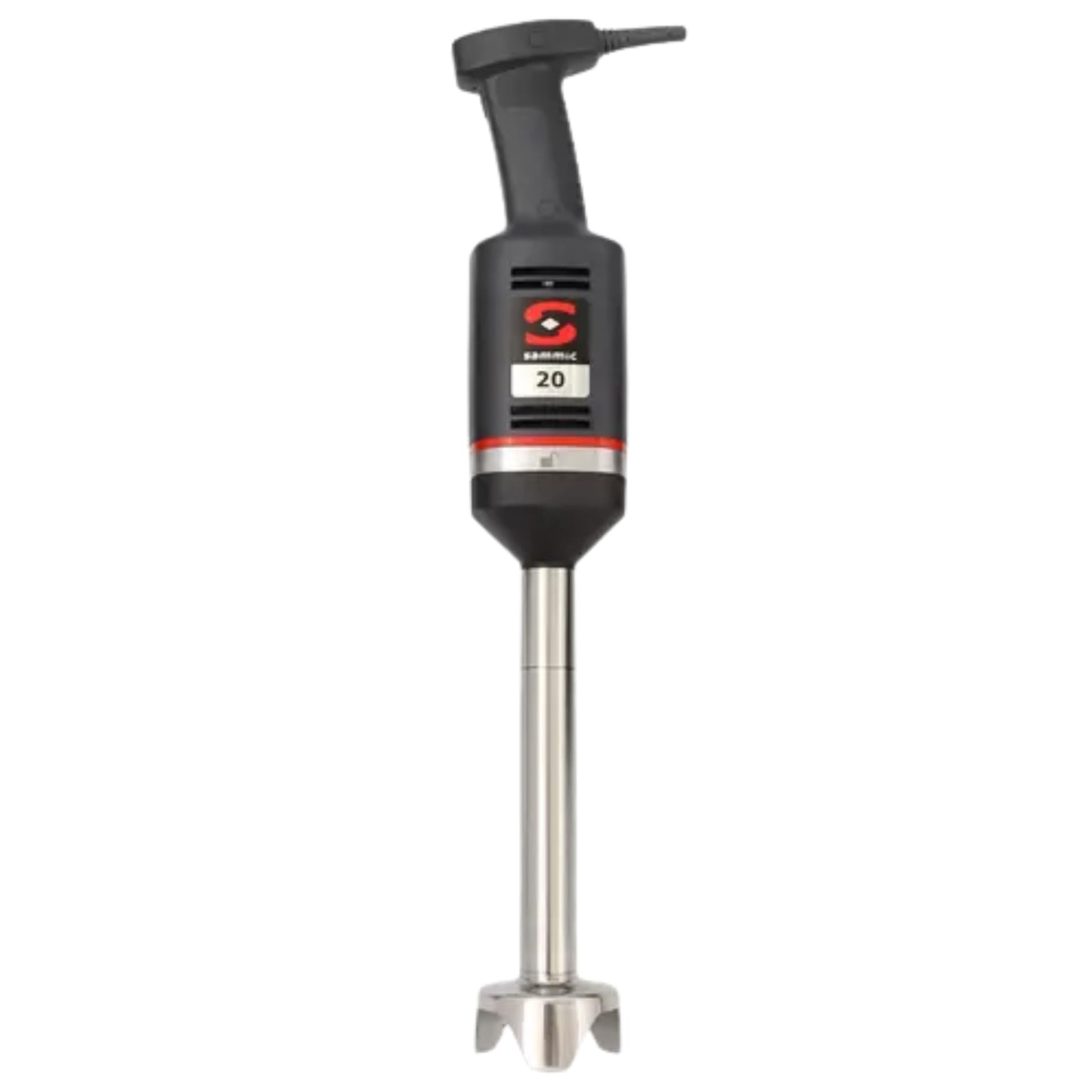 Sammic XM-22 Stick Immersion Blender, Handheld Commercial Food Blender, 16 Qt Capacity, Variable Speed 1,500–15,000 RPM, 11.4" Detachable Stainless Steel Arm, Tri-Blade System, 120V
