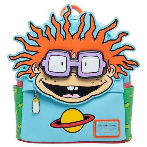 Loungefly Nickelodeon Rugrats Chuckie Cosplay Women's Backpack With Removable Glasses