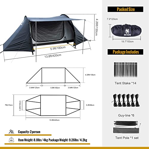 OneTigris COMETA Camping Tent + OneTigris Ultralight Backpacking Table