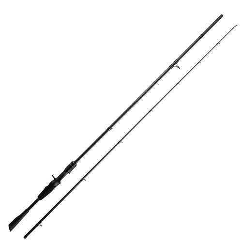 HANDING M1 Baitcaster Rod 7'3'' Heavy Power Fishing Rod 2-Piece with Fast Action Fuji Guide Rings for Largemouth Bass Northern Pike Muskie Snook Redfish