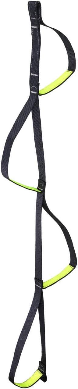 WILDKEN Adjustable Climbing Ascender Sling Foot Loop Ascender Webbing Sling for Outdoor Mountaineering, Rock Climbing, Exp...
