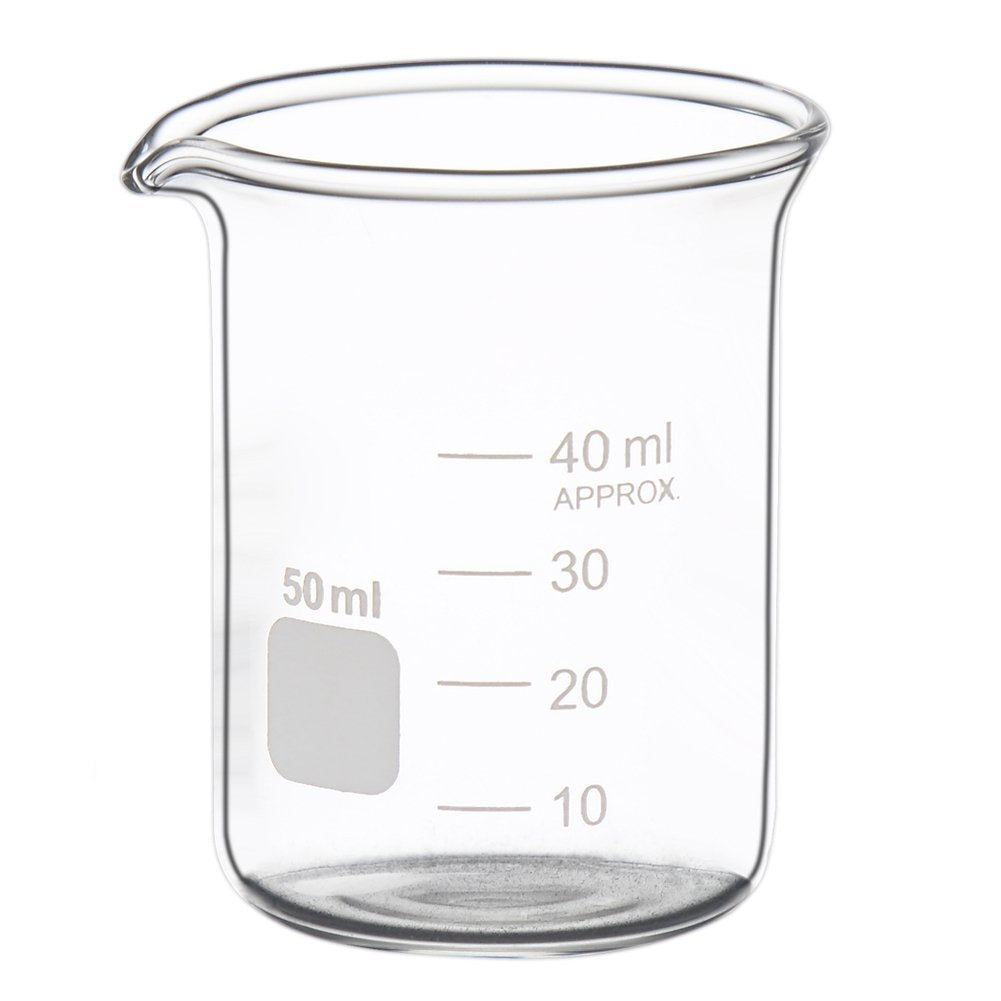 Graduated Glass Measuring Low Form Beaker Set (50ml+100ml+250ml)