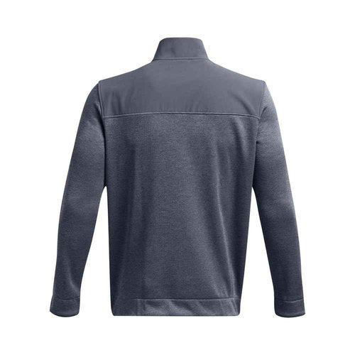 Under Armour Men's Drive Storm SweaterFleece Half Zip, (044) Downpour Gray / / White, Small