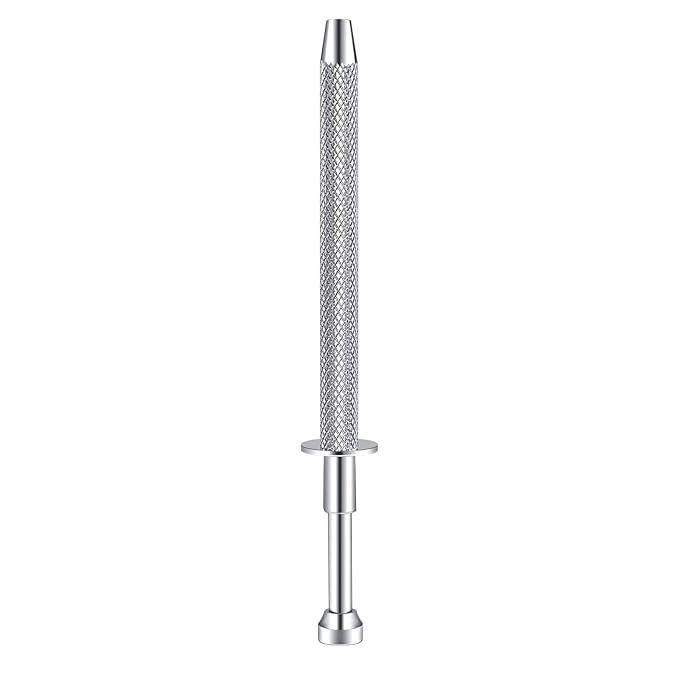 DJCIW Piercing Ball Grabber Tool,Precision 4.5inch Pick-Up Tool with 4 Prongs for Jewelry Making Electronics Crafts Claw Tweezers for Small Parts Gems Nails Clamping