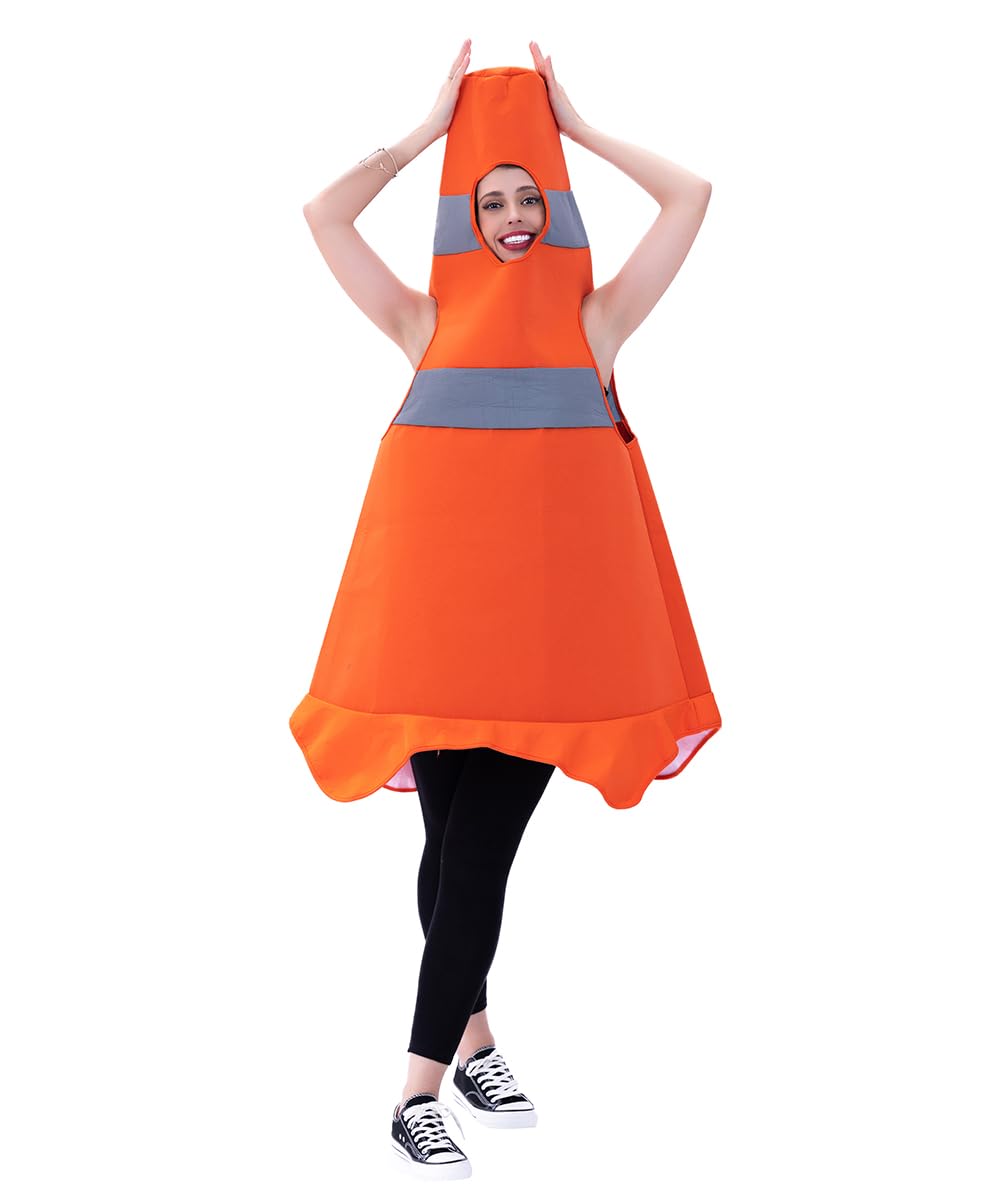 Seasons Women Construction Cone Costume