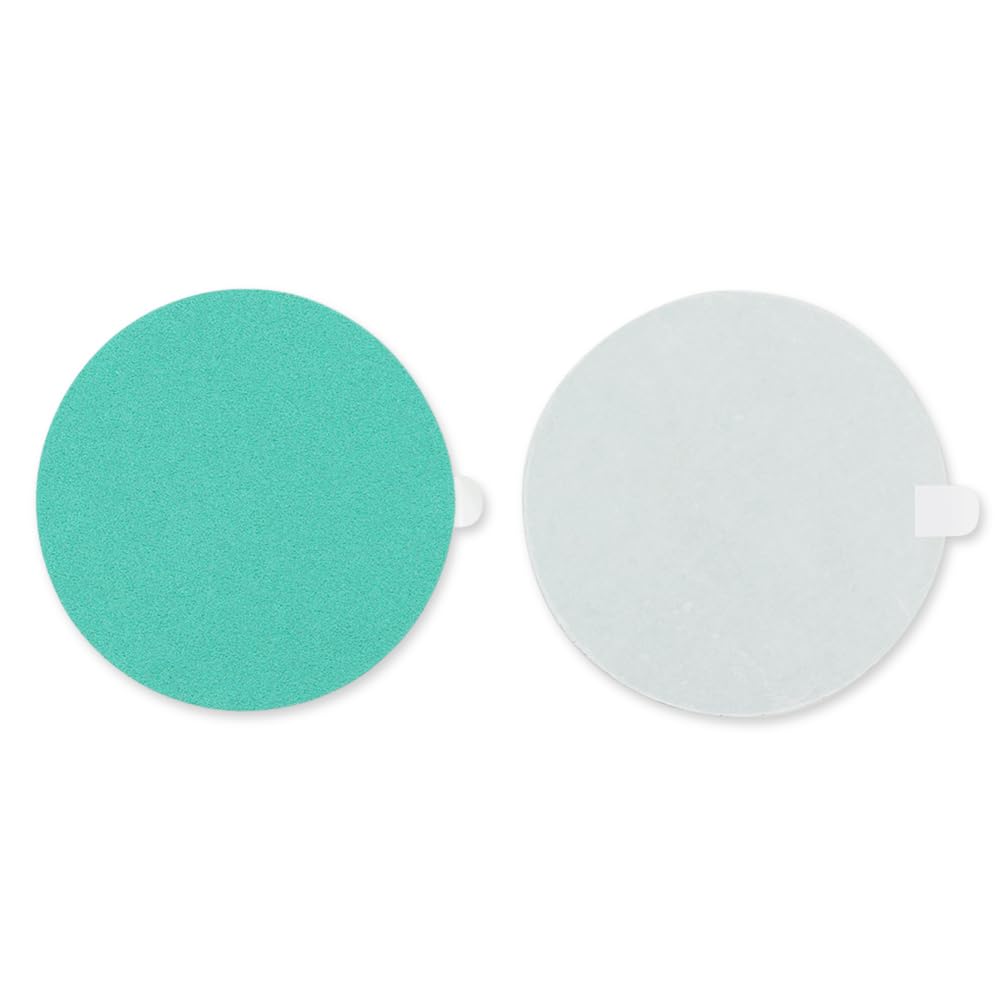 BHA 5” Green Film PSA Self Adhesive Sanding Discs - 50 Pack - Wet/Dry, Sticky Back, Premium Aluminum Oxide for Long-Lasting, Low-Dust & Load Resistant Sanding and Surface Finishing - 800 Grits