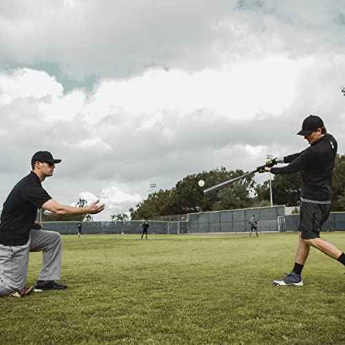SKLZ Contact Ball Baseball and Softball Batting Training Ball, 20 Ounce,White