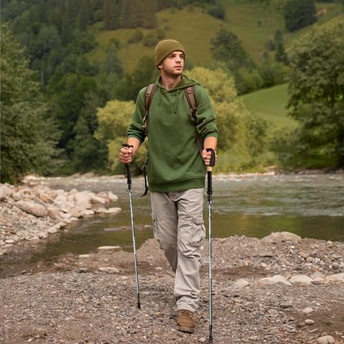 COVACURE Hiking Poles - Aluminum Alloy 7075 Trekking Poles Collapsible with Telescopic,Lightweight & Foldable Collapsible ...