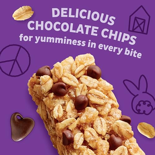 Annie's Organic Chewy Granola Bars, Chocolate Chip, 6 Bars, 5.34 oz