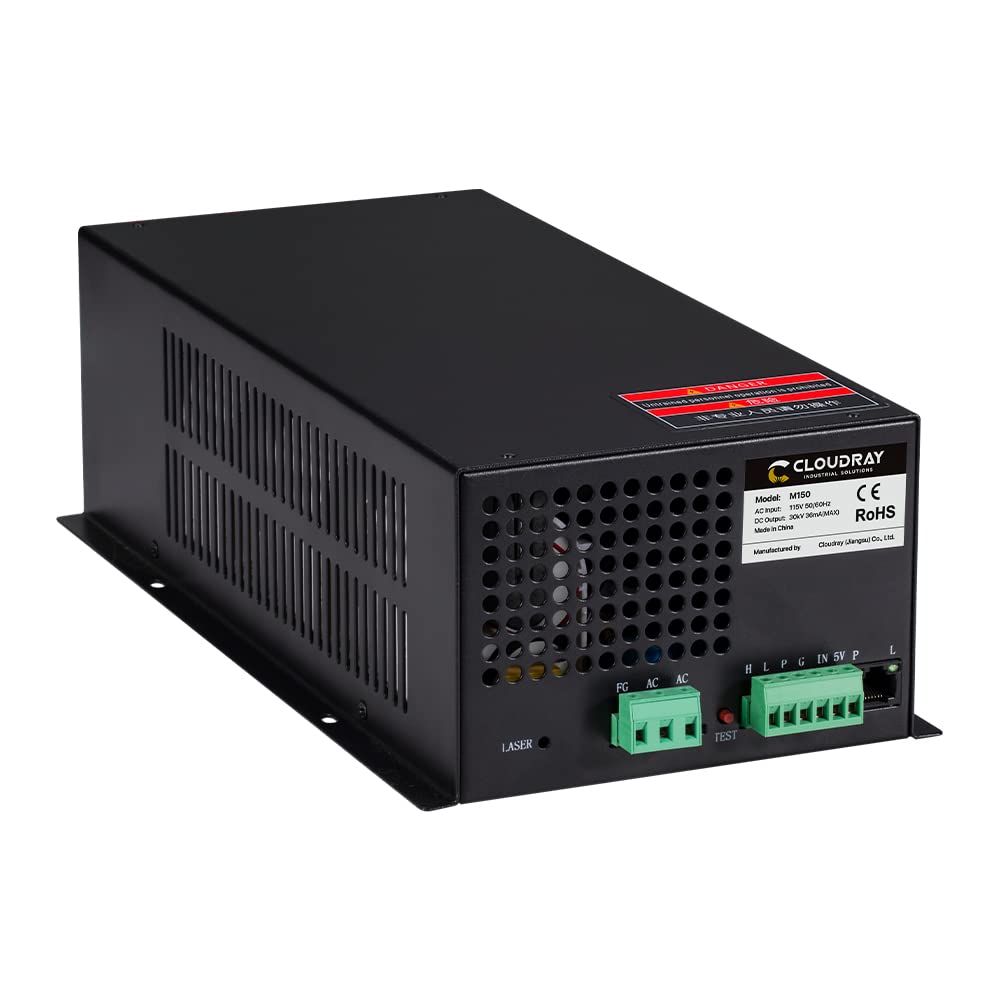 Cloudray 150W CO2 Laser Power Supply 110V for CO2 Laser Engraver Cutter M150 (Updated MYJG150)