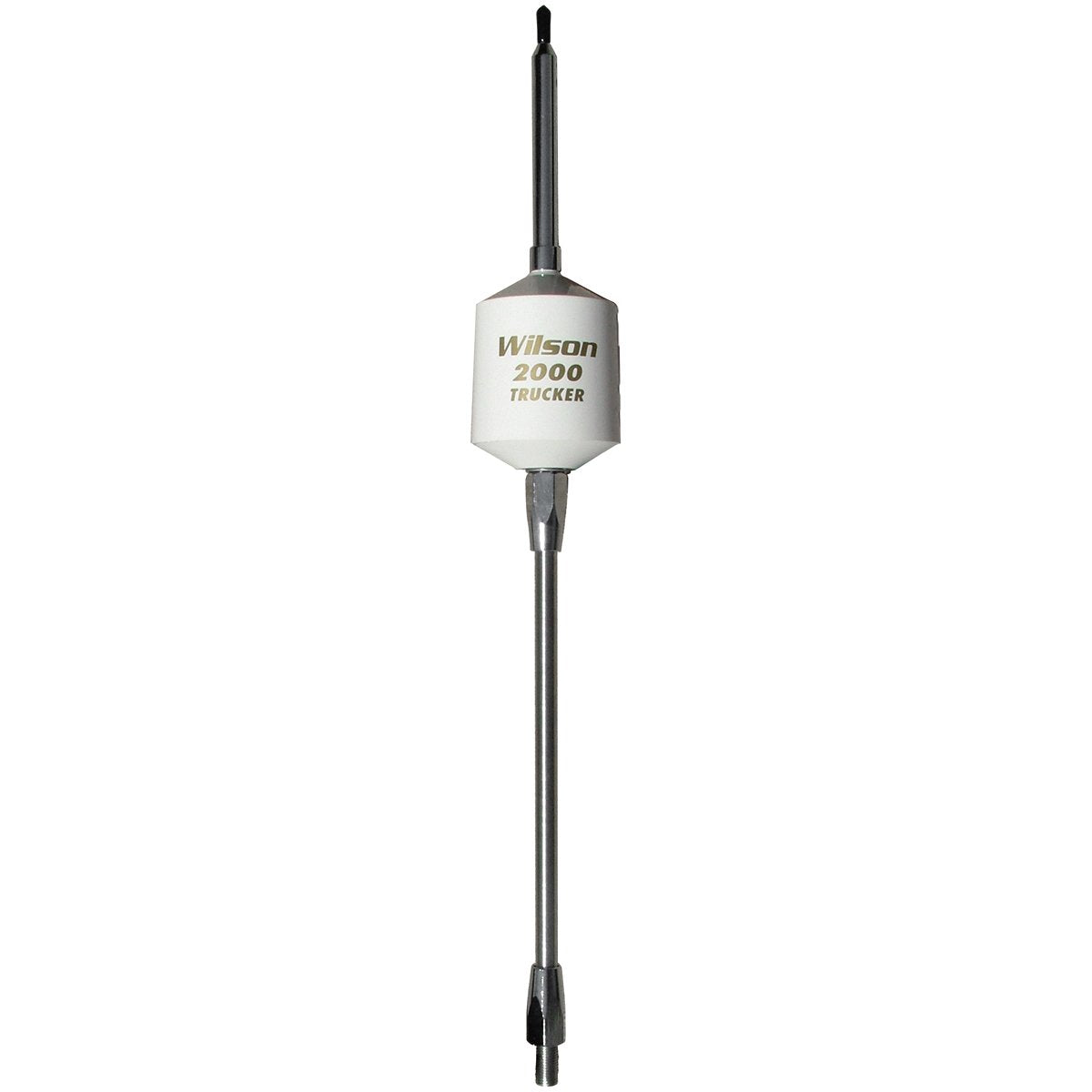 Wilson 305-497 T2000 Series Black Mobile Cb Trucker Antenna With 10-Inch Shaft 49-Inch Steel Whip 3500 Watts Am|Fm Ready Cb Radi