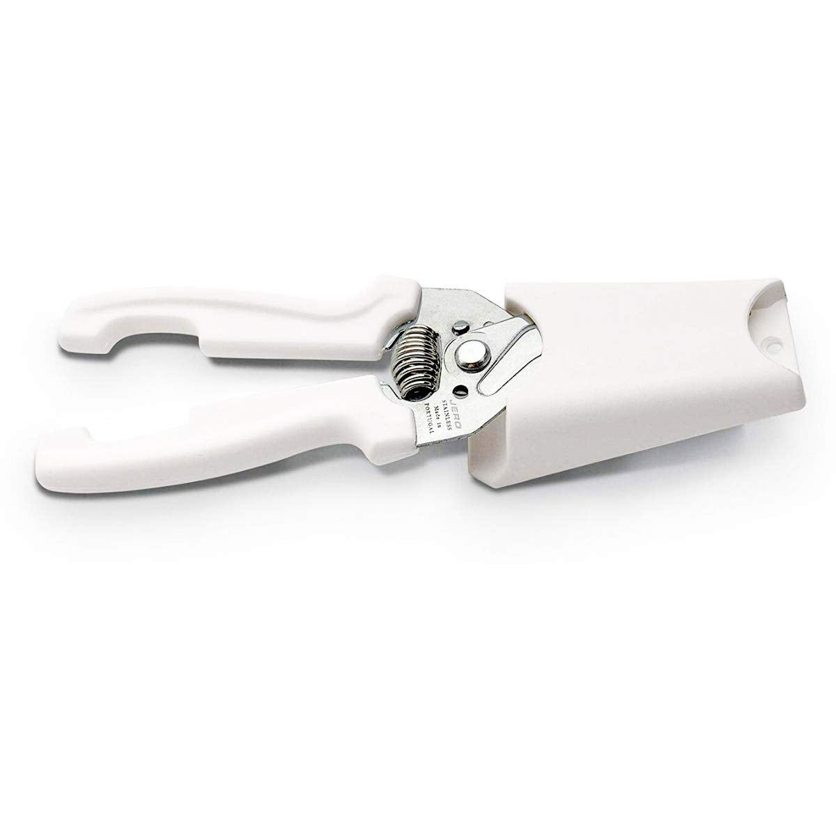 Jero Stainless Steel Kitchen Shears with Holder - Perfect for Herbs, Floral Trimming and Kitchen Use - Made in Portgual